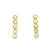 Glistra Pearl 18k Gold Plated Sterling Silver Earrings